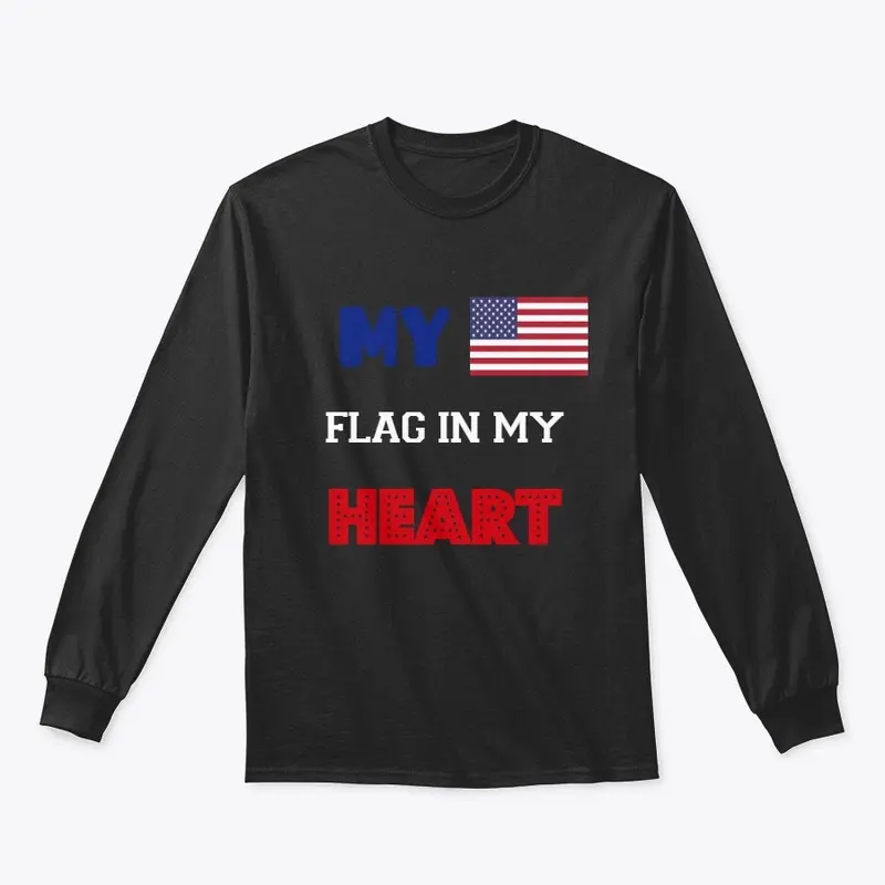 My flag in my Heart - U.S.A.