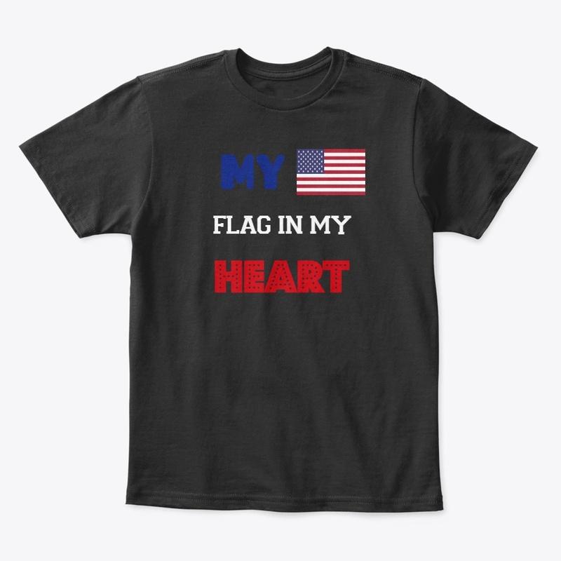 My flag in my Heart - U.S.A.